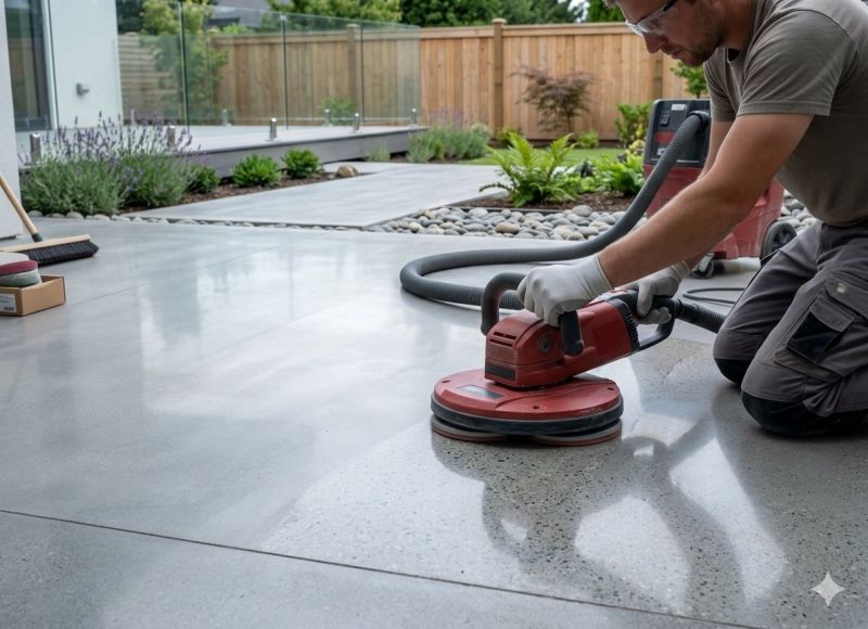 Basement Concrete Polishing in Louisville, KY