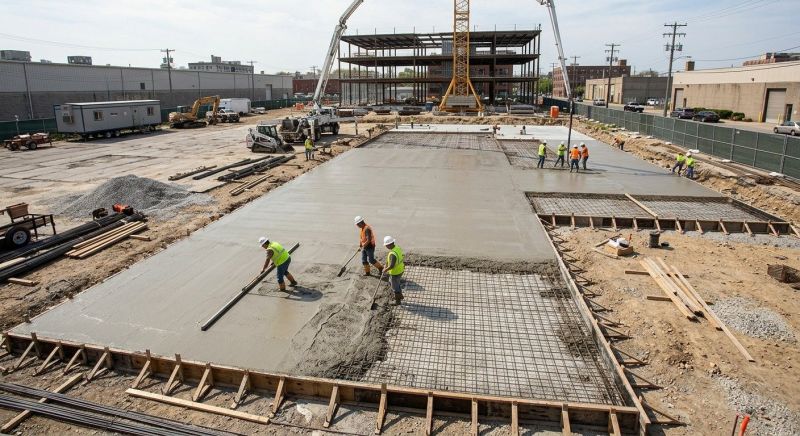 Commercial Slab Construction in Boca Raton, FL